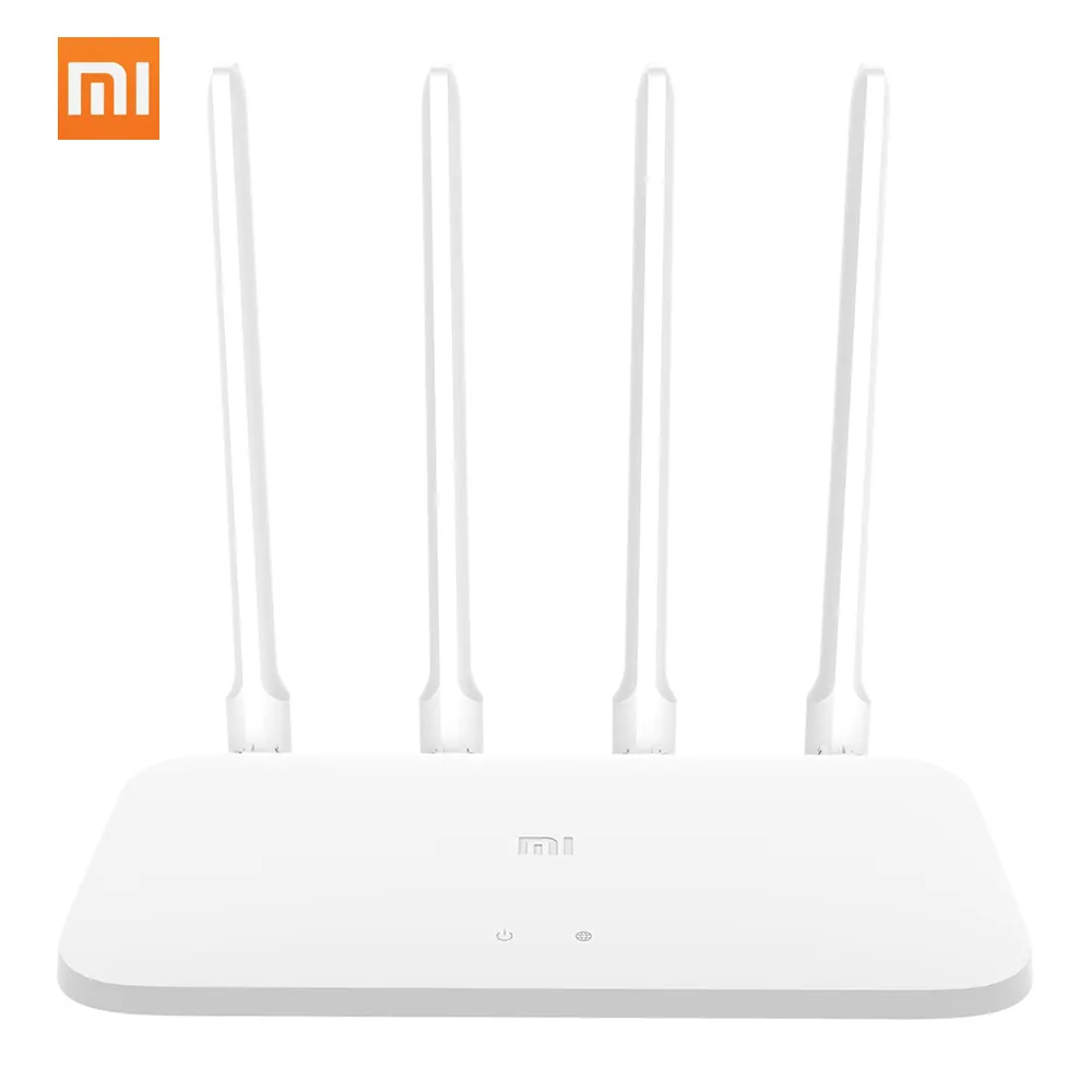 Xiaomi एम आई रूटर 4A Gigabit संस्करण 2.4GHz 5GHz वाईफ़ाई 1167Mbps वाईफ़ाई पुनरावर्तक 128MB DDR3 उच्च लाभ 4 एंटेना नेटवर्क भरनेवाला