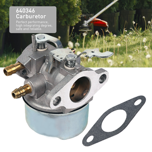 Nouveau <span class=keywords><strong>carburateur</strong></span> OEM en alliage d'aluminium de haute qualité, standard 640346 <span class=keywords><strong>Tecumseh</strong></span> 640305 OHH50 OHH55 OHH60, pièces de moteur de <span class=keywords><strong>tondeuse</strong></span> à gazon, garantie 1 an - Product Image 1