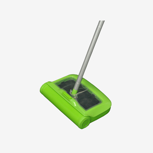 Barredora Manual de Plástico para Alfombras VIPaoclean con Recolector de Polvo - Product Image 1
