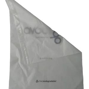 Sacs d'emballage personnalisés en arc de maïs, sachets biodégradables pour vêtements (SHB013), emballages pour vêtements - Product Image 3