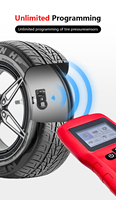 Lector de Códigos QQr Q06, Sistema Universal de Sensores TPMS para Neumáticos de Automóvil, 433/315MHz /WiFi/RF 3.7V, Programable para Automóviles Globales