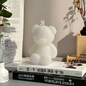 <span class=keywords><strong>Vela</strong></span> Aromática con Forma de Oso Colorido, Tamaño Compacto, para Decoración de Mesa de Centro - Product Image 4