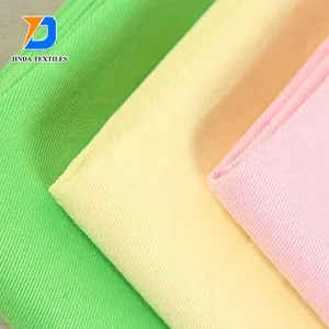 Jinda – uniforme chinois tc sergé antistatique 80% Polyester 20% coton teint en tissu sergé de couleur