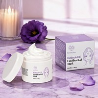 Masque Gel Nourrissant au Rétinol Fermenté CE Anti-Âge Réparateur Rides Fines Raffermissant Hydratant Lissant Revitalisant Masque de Nuit