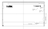 Écran LCD TFT IPS FHD 23,8 pouces 1920x1080 avec rétroéclairage LED blanc pour moniteurs de bureau, tapis roulants, kiosques commerciaux