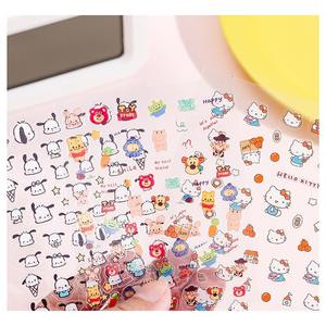 Autocollants mignons et plats pour ongles - Décalcomanies pour ongles à thème de personnages d'anime et de dessins animés pour la décoration de stylos et d'ongles, accessoires DIY <span class=keywords><strong>Kawaii</strong></span> pour ongles - Product Image 3