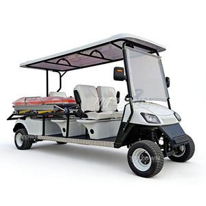 Carrito de Golf Eléctrico 2026 de Último Diseño con Tracción en las 4 Ruedas, Toldo y Cinturón de Seguridad, Certificado CE - Product Image 4