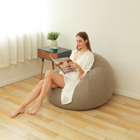 Neuer Aufblasbarer Sitzsack Lazy Sofa Stuhl PVC Wasserdicht Verstellbar Modernes Wohnzimmer-Sofa