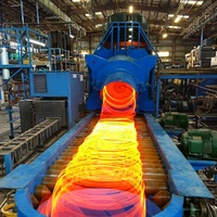 Ligne de production automatique de laminoirs à chaud à prix compétitif fil machine de fer en acier re-laminage avec composant moteur central