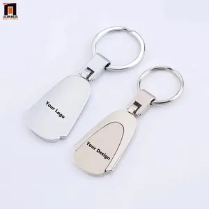 Wholesale Manufacturer Accessories Metal Key Ring Sublimation Luxury Keychain With Logo Designer Car Blank Custom Metal Keychain