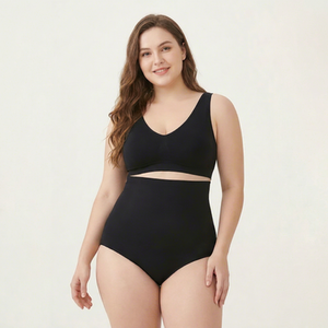 Braguitas Moldeadoras de Cintura Alta para Mujer, Sin Costuras, Transpirables, de Punto Elástico, Control de Abdomen, 80% Poliamida - Product Image 1