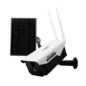 1080P Solar IP Camera Wi-fi Set Security Camera System with Monitor Solar