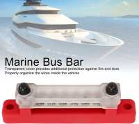 Barre omnibus de distribution de courant CC 48V 150A à 6 voies pour bateaux, camions, camping-cars et voitures