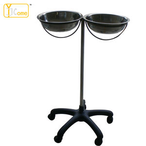 YKK021 mobil paslanmaz çelik <span class=keywords><strong>Mayo</strong></span> sepeti/Ot odası için ayarlanabilir hastane yatağımın masa arabası - Product Image 6
