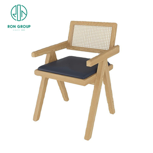 Ventas al por mayor, cafetería, tienda de té, mesa de madera cuadrada comercial, silla de ratán, cabina, sofá, asientos, conjunto de muebles modernos para restaurante - Product Image 6