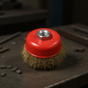 TTAKE Corrugated Wire Cup <b>Brush</b> M14 Steel Angle Grinder Abrasive <b>Brush</b> - Product Image 3