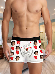 Calzoncillos Eróticos de Lujo Personalizados para Hombre |   Logotipo Fotográfico Privado Impreso Digitalmente Ecológico |   Pedido al por Mayor para Revendedores - Product Image 5