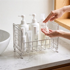 Cesta de Almacenamiento Esquinera para Baño de Aleación de Zinc, Estante Multifuncional para Cosméticos con Diseño Moderno y Ecológico para Aperitivos del Hogar - Product Image 3