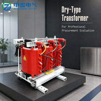 SCB10 200kVA 1250kVA 10/11kV Transformator Distribusi Daya Tipe Kering Resin Cor Tiga Fasa untuk Sistem Kelistrikan Industri