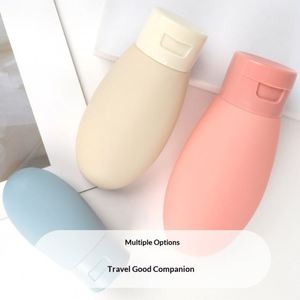 Botellas de Viaje Recargables de Plástico Estilo Nórdico de 30/60/100 ml para Loción, Champú y Gel de Ducha - Botellas Vacías Portátiles al por Mayor - Product Image 4