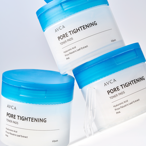 AVCA Pore Tightening Hyaluronic Acid & <b>Vitamin</b> <b>C</b> Derivative <b>Toner</b> Pads Low Molecular Hydrating Facial Skincare 150ml 60ea - Product Image 4