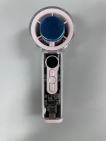 Kipas Genggam Tanpa Baling-Baling Isi Ulang Pengisian Cepat Tipe-C 100 Kecepatan Dapat Diatur Layar Digital LED Pendingin Turbo Rumah Tangga Mobil