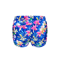 Short de bain d'été pour hommes, confortable et personnalisé, taille élastique, respirant, motif de décoration, style décontracté, tissage tissé