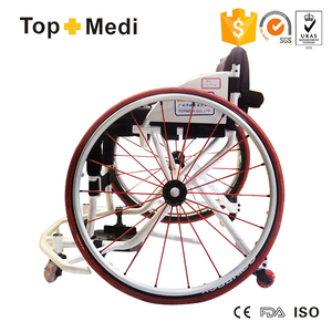 Loisirs sport basket-ball en <span class=keywords><strong>fauteuil</strong></span> roulant manuel en aluminium léger <span class=keywords><strong>fauteuil</strong></span> roulant - Product Image 3