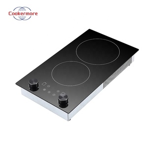 CMT-2T002 Placa Vitrocerámica Eléctrica Inteligente Integrada de 30 cm con <span class=keywords><strong>2</strong></span> Quemadores, Placa Vitrocerámica Infrarroja - Product Image 2