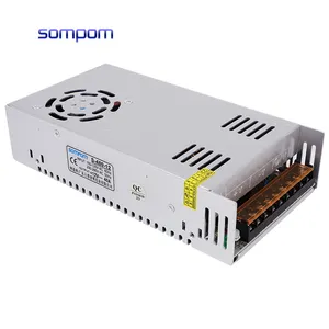 SOMPOM China factory direct supply hot sales 12v 40a 110v/220v ac to dc switch power supply 480w smps for led strip