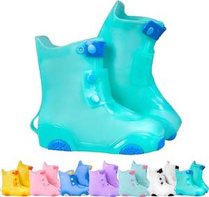 Couvre-chaussures de pluie pour garçons, résistants à l'usure, légers, imperméables, antidérapants <span class=keywords><strong>et</strong></span> épaissis pour l'été - Product Image 4