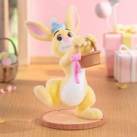 Nouvelle sortie, 100% officiel, 6 pièces/boîte, Winnie l'ourson, série de fête amusante, boîte mystère, figurines en PVC kawaii, décorations de bureau, jouets