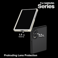 Étui hybride TPU PC antichoc avec aimant puissant N52 pour chargement sans fil, coque de protection mate pour téléphone, vente en gros pour Galaxy Z Fold8