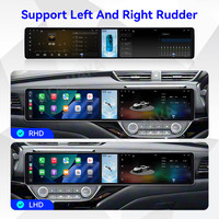 Автомагнитола MOOKAKA 12.3+ 4.99+12.3 для Honda Crider/Envix 2019-2022 с Android GPS-навигацией, беспроводным CarPlay и интерактивным экраном