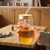 Restaurant fruittheekopjes met grote capaciteit, cola-kopjes met een hoog borongehalte, kunnen in vaatwassers en magnetrons worden gewassen.