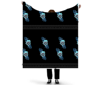 Tissu polynésien imprimé tribal, motif tropical hawaïen, personnalisé, en polyester numérique, floral, de Micronésie, pour sarongs et robes insulaires