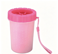 Gobelet Lave-Pattes pour Animaux de Compagnie, Nettoyeur Automatique de Pattes de Chien, Nettoyage Portable en Silicone, Fournitures de Toilettage pour Chiens