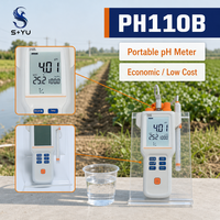 SYU PH110B pH-mètre portable à compensation de température manuelle MTC fiable, durable, économique et à faible coût, testeur de qualité de l'eau