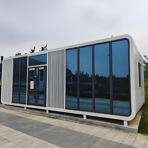 Moderna Casa Prefabbricata di Lusso su Ruote Stile Apple, Personalizzabile con Balcone e Terrazza - Product Image 5
