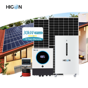 Sistema <span class=keywords><strong>Solar</strong></span> Higon Trifásico y Monofásico Fuera de la Red de 5kW, 10kW, 15kW, 25kW, 30kW, 35kW, 40kW, 45kW, 50kW con Función Paralela - Product Image 1