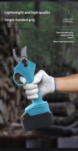 Hot Sale Pruning Shears Fruit Tree Branch Shears Scissors Outdoor Fast Wireless Garden Shears Factory Wholesale Alloy Steel ABS - Product Image 2