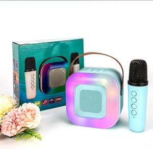 Loa Bluetooth A31 Mini tích hợp đèn LED RGB và micro, dùng cho rạp hát gia đình và karaoke ngoài trời, tương thích với điện thoại di động - Product Image 2