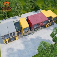 Cbox – Unités de vie modulaires de luxe personnalisées pour hôtels, suites ignifuges, complexes hôteliers, bureaux préfabriqués, maisons conteneurs mobiles en panneaux sandwich
