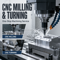 Composants de tournage et de fraisage CNC de précision OEM, acier, aluminium, cuivre, laiton, fournisseur unique