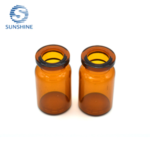 Vial de botella de vidrio vacío ámbar superior engarzado de <span class=keywords><strong>7</strong></span> <span class=keywords><strong>ml</strong></span> de alta calidad para uso médico o cosmético - Product Image 5