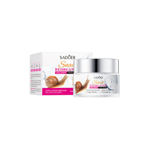 Crema idratante a base di acido ialuronico per il viso, crema per lumache nutriente infusa di collagene per tutti i tipi di pelle - Product Image 2