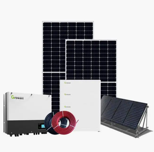Growatt 3Phase Hybrid Grid Complete <strong>Solar</strong> Energy <strong>Panel</strong> <strong>System</strong> 3Kw Module Inverter Kit for Home 20 Kw 10 Kw Kit Solaire Complet - Product Image 1