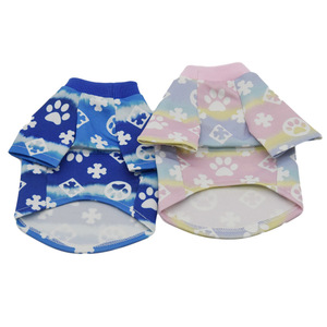 XXS-3XL Tie Dye para mascotas, ropa de diseño de marca de lujo, camisetas de manga corta de verano para <span class=keywords><strong>cachorros</strong></span> - Product Image 2