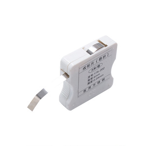 Feuilles de formage en rouleau dentaire en acier inoxydable, largeur 6 mm, épaisseur 0,04 mm, en forme de bobine, qualité médicale, consommables dentaires - Product Image 1