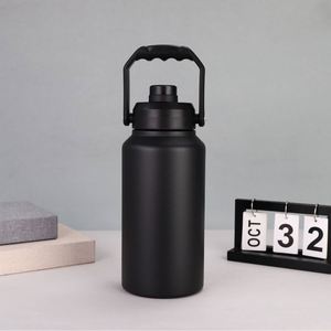 Bouteilles isothermes sous vide en acier inoxydable personnalisées de 64 oz et 128 oz pour la gym et le sport, grande capacité - Product Image 6